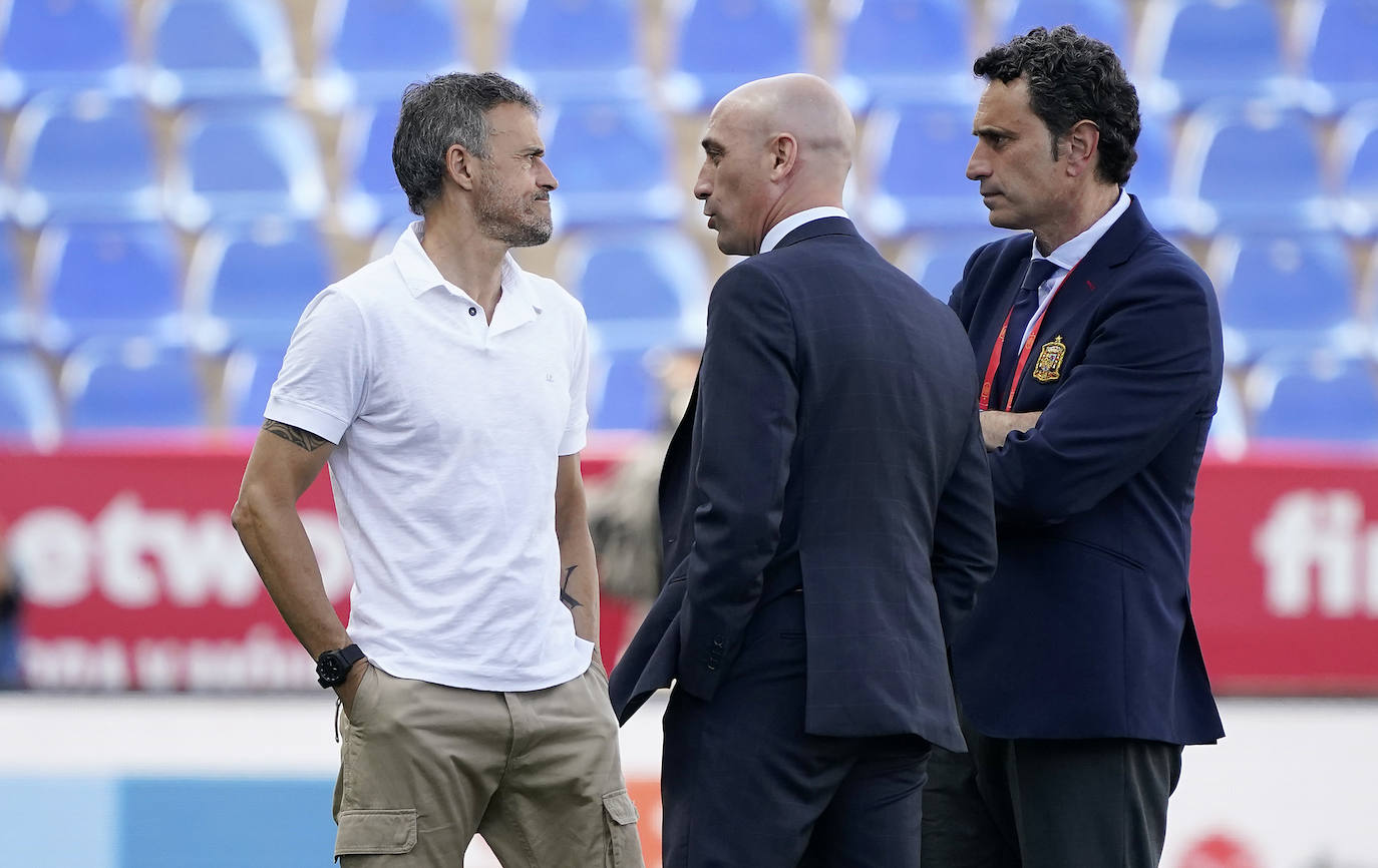 La Rosaleda, llena para ver a La Roja en este partido de Liga de Naciones