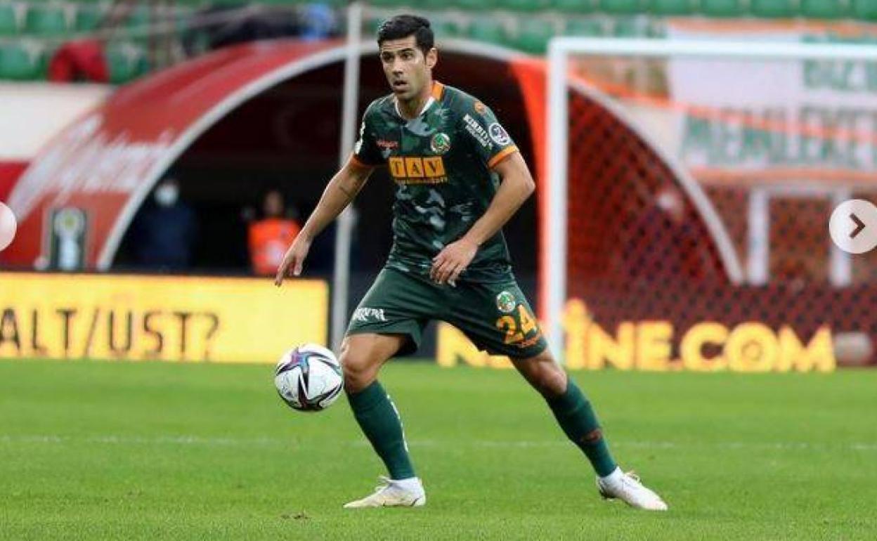 Juanfran, en un partido con el equipo turco del Alanyaspor. 