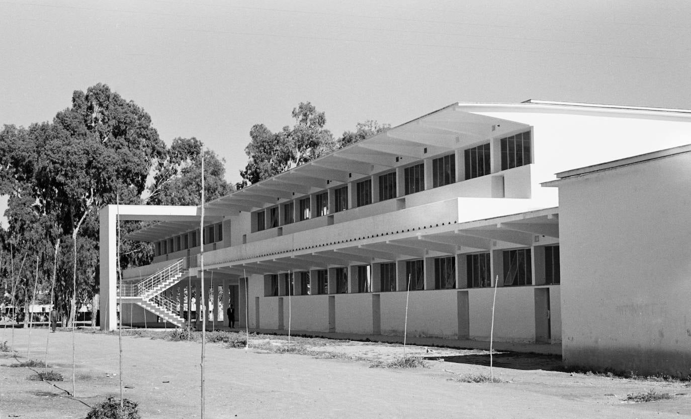 Mayo, 1959. Obras del Instituto de Martiricos.