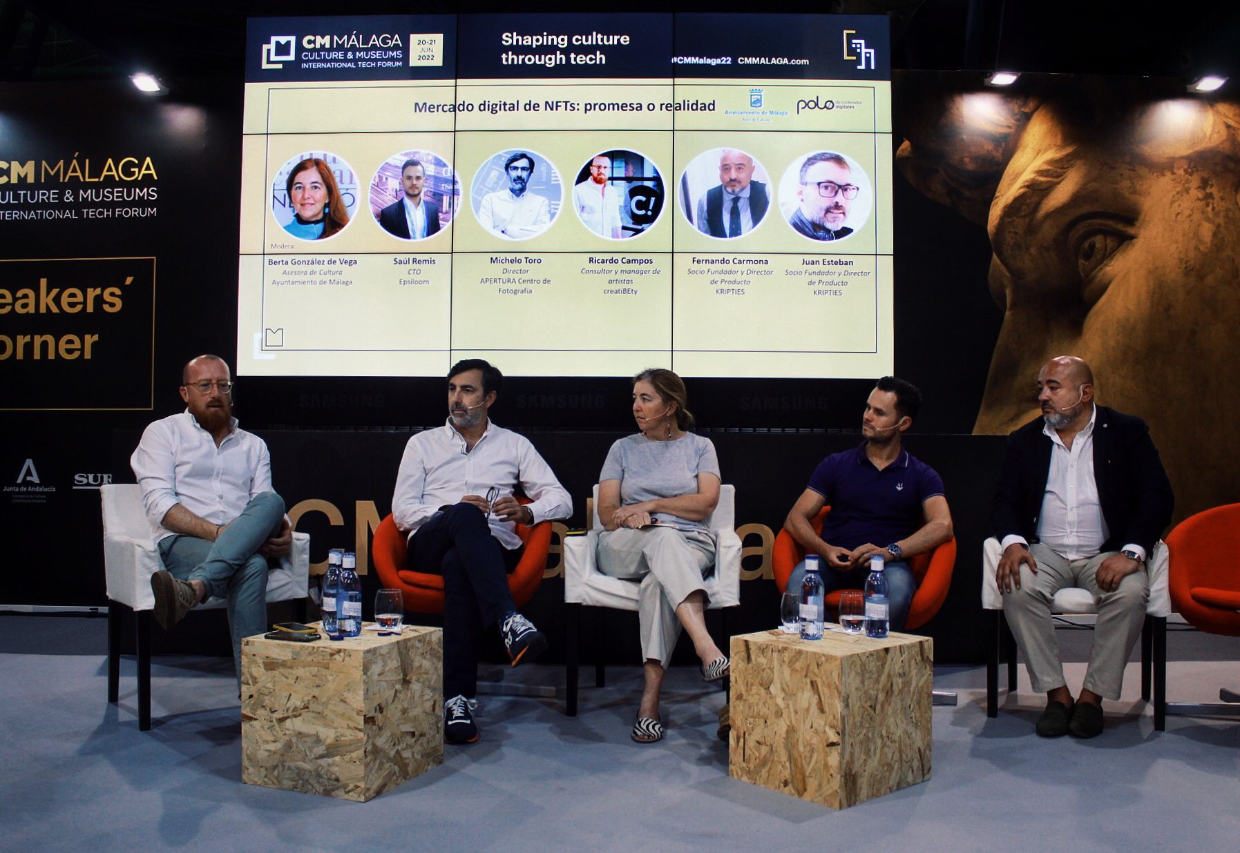 Los profesionales del sector de la cultura y los museos, así como de empresas tecnológicas, instituciones y universidades se dan cita en el foro Culture and Museums International Tech Forum