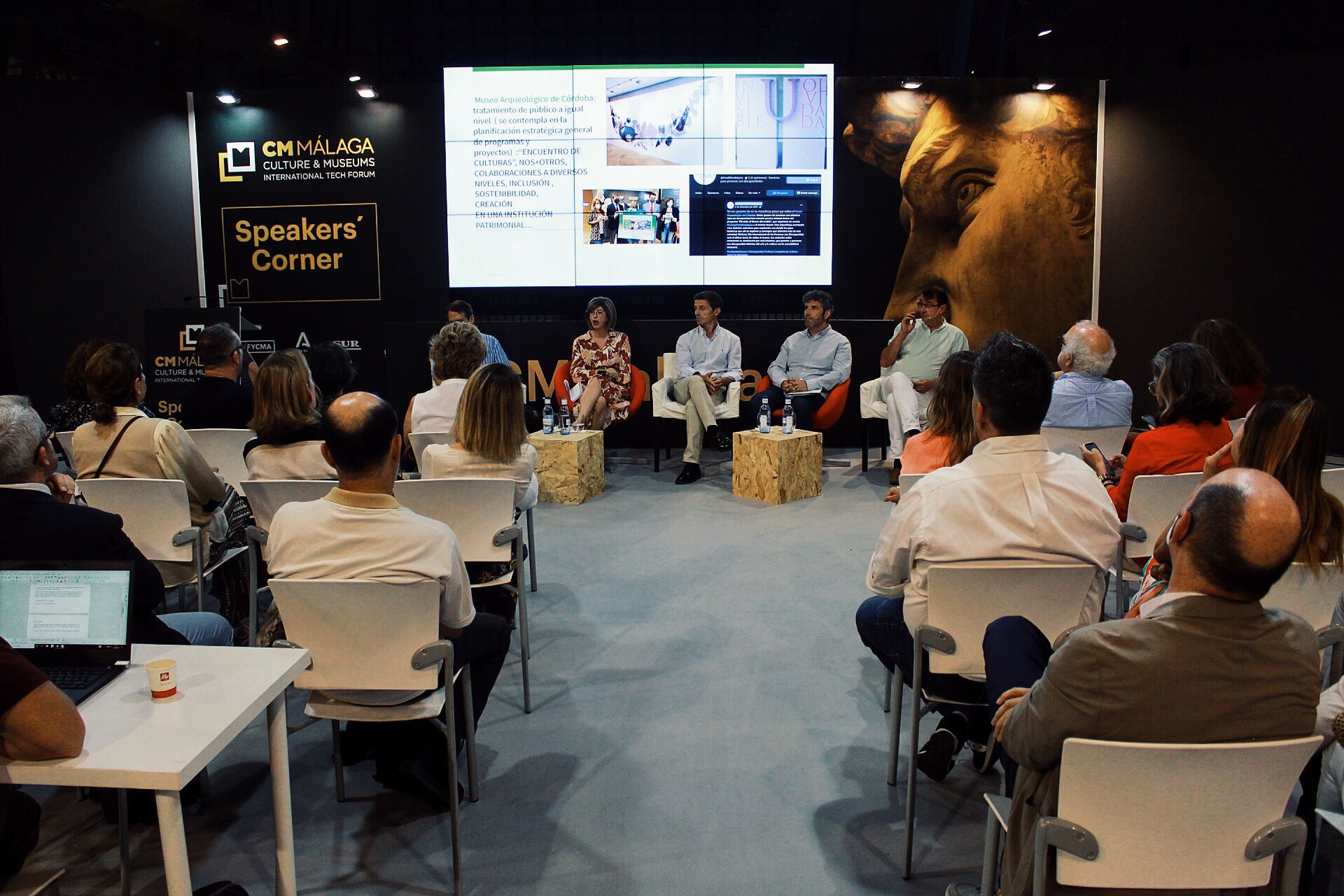 Los profesionales del sector de la cultura y los museos, así como de empresas tecnológicas, instituciones y universidades se darán cita a partir de este lunes en el foro Culture and Museums International Tech Forum