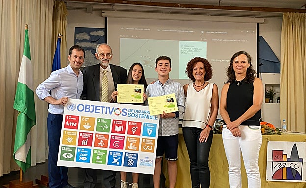 La concienciación por la sequía en la Axarquía tiene premio en el IES Reyes Católicos de Vélez-Málaga