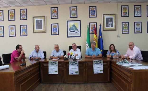 Acto de presentación de la iniciativa, este jueves en la Mancomunidad Oriental.