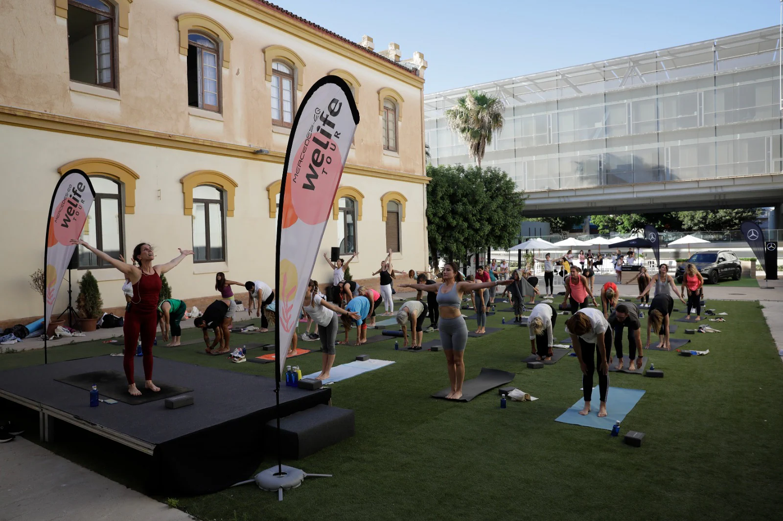 El Mercedes-EQ Welife, una jornada para entender y practicar la conexión de mente, cuerpo y alma, se instala en La Térmica 