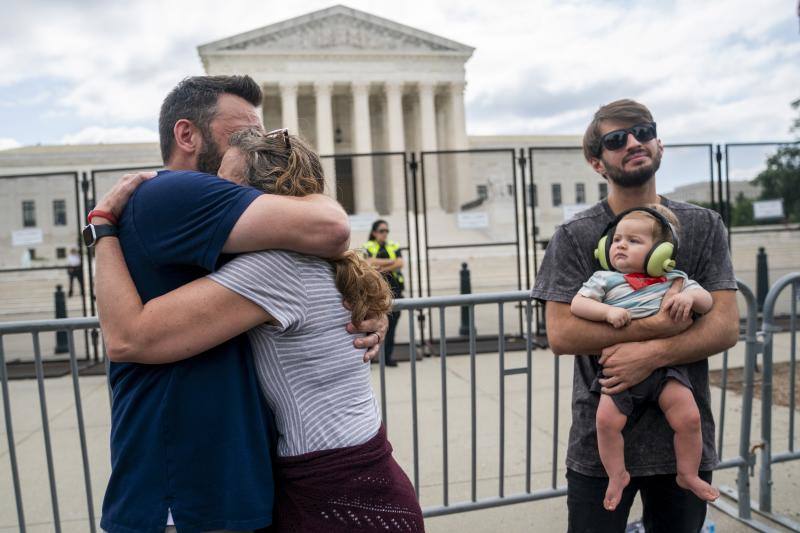 Fotos: Protestas en Estados Unidos contra la ilegalización del aborto