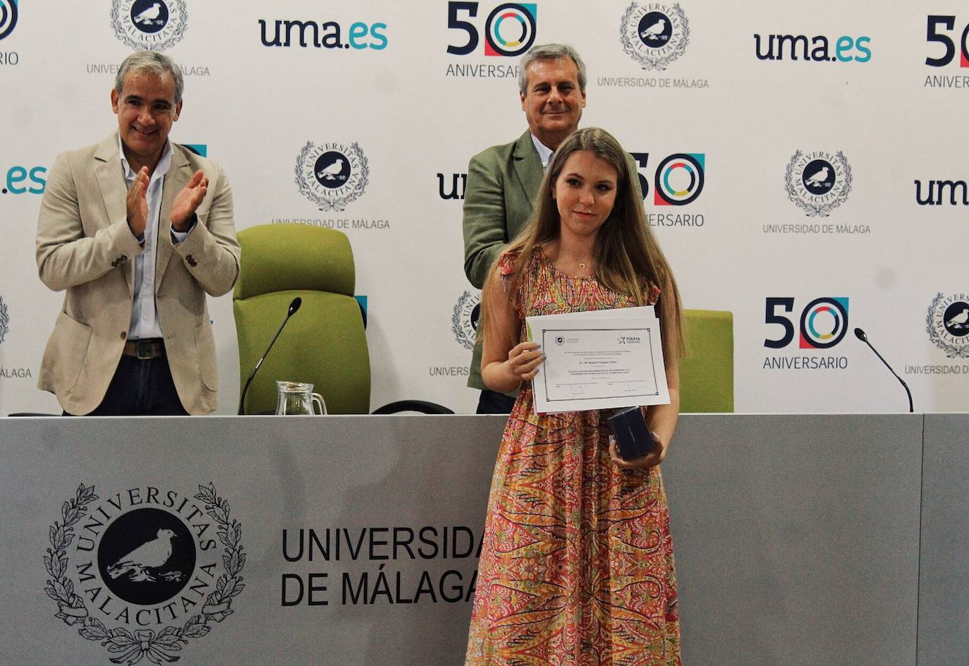 La Universidad premia a los diez alumnos con mejor nota de acceso en este curso. 