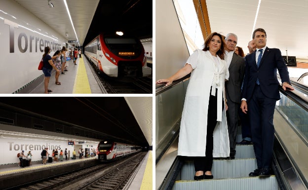 La nueva estación ha sido inaugurada por la alcaldesa y el presidente de Renfe.