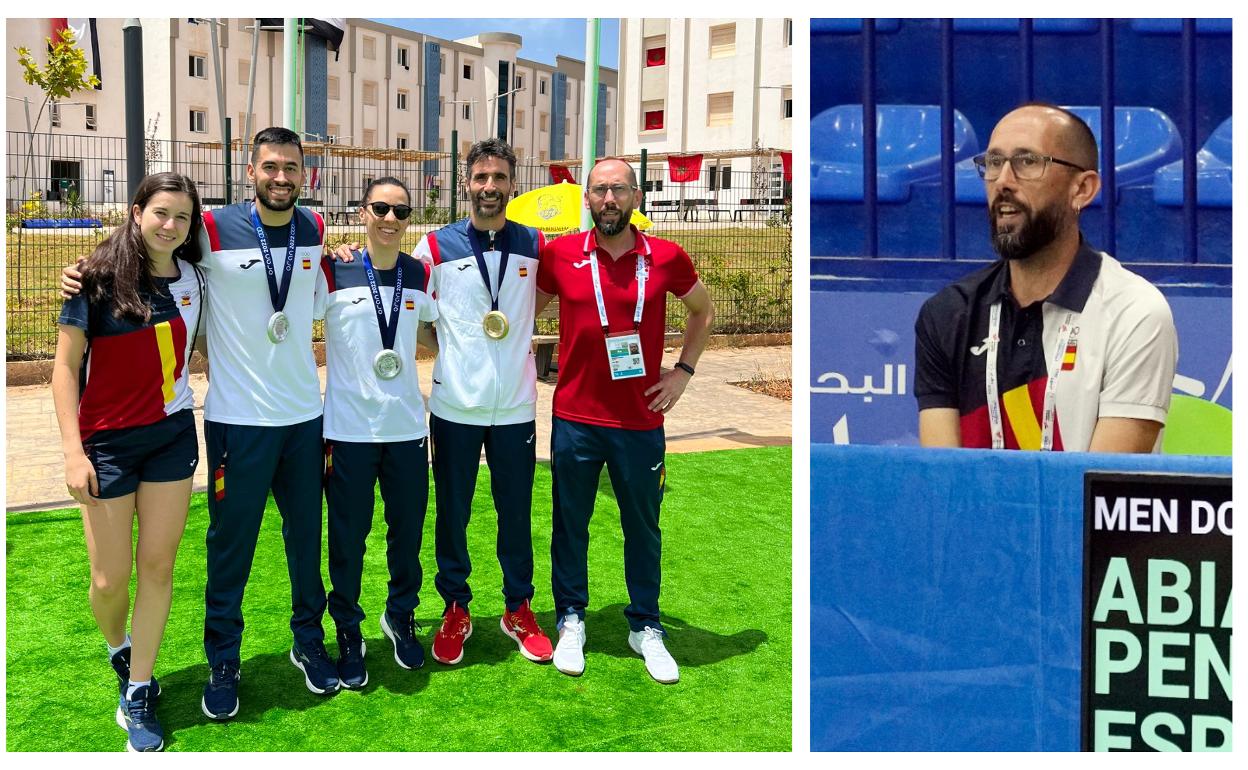 Eduardo Herrero, un malagueño tras las medallas de bádminton