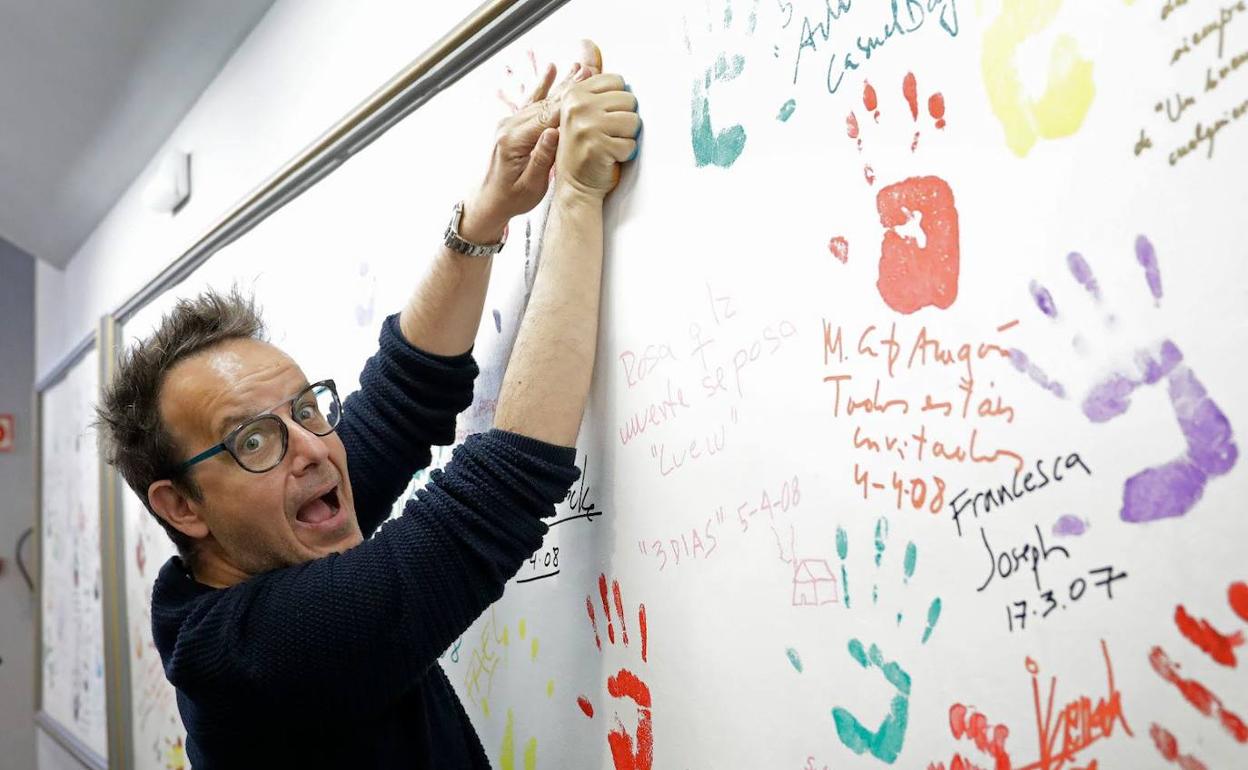 Llàcer dejó sus huellas en el Cervantes. 