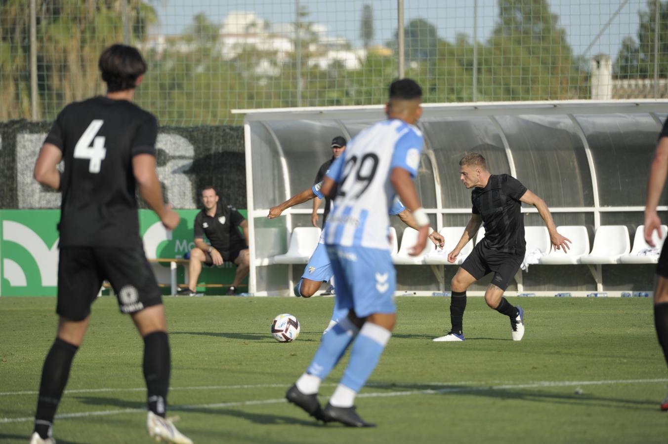 El Málaga ha jugado contra el Hull City en Marbella. 