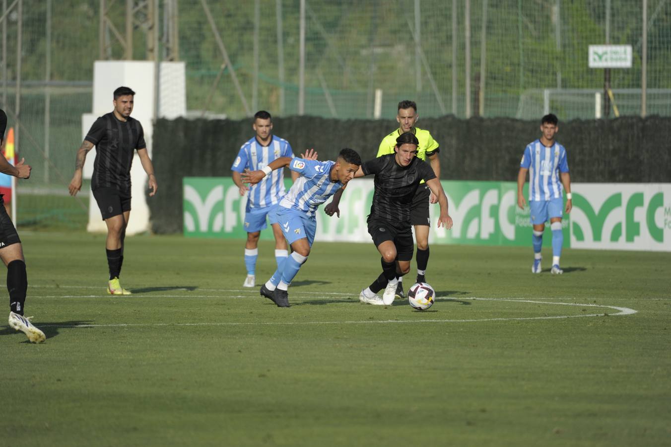 El Málaga ha jugado contra el Hull City en Marbella. 