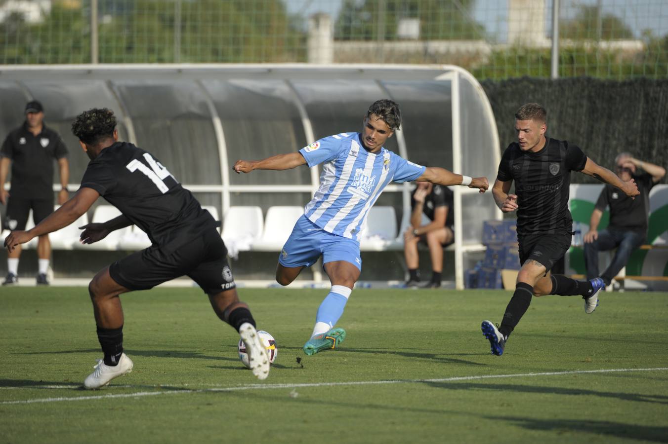 El Málaga ha jugado contra el Hull City en Marbella. 