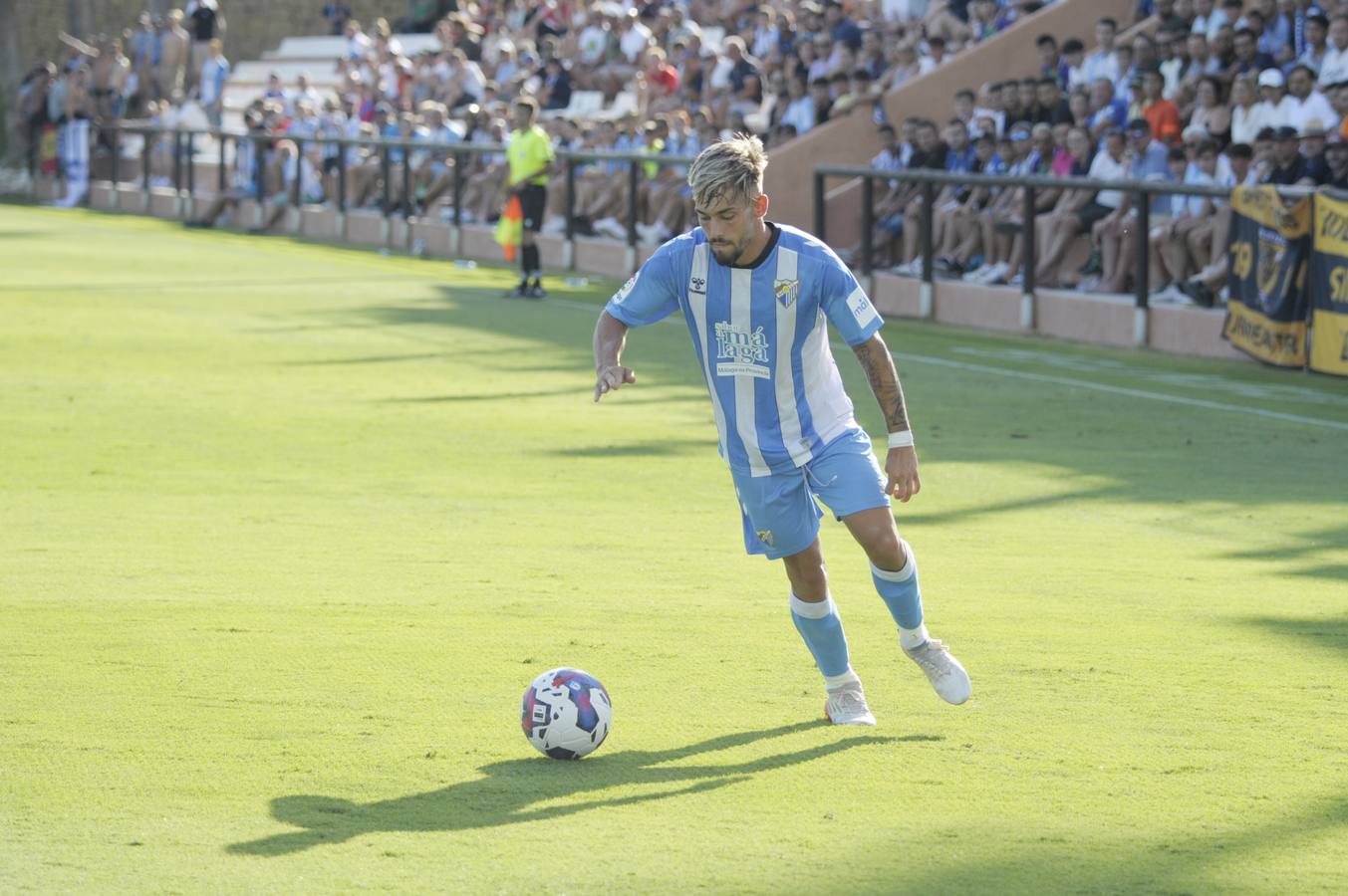 El Málaga ha jugado contra el Hull City. 