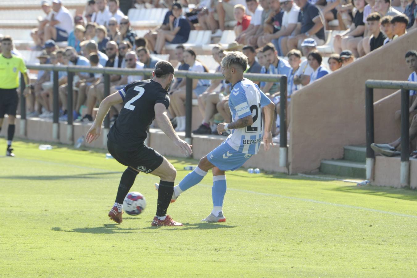 El Málaga ha jugado contra el Hull City. 