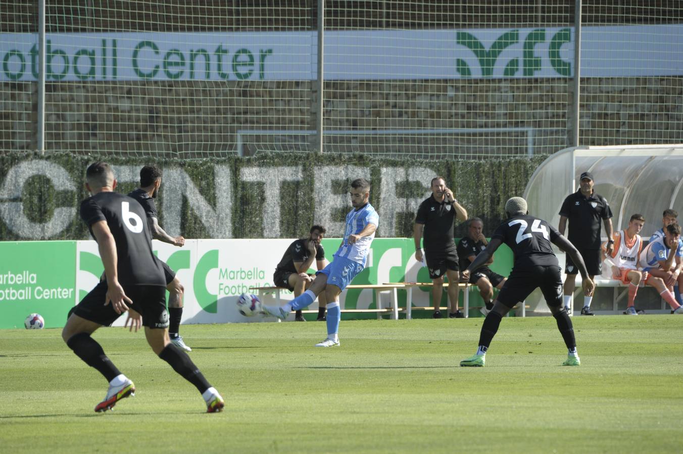 El Málaga ha jugado contra el Hull City. 