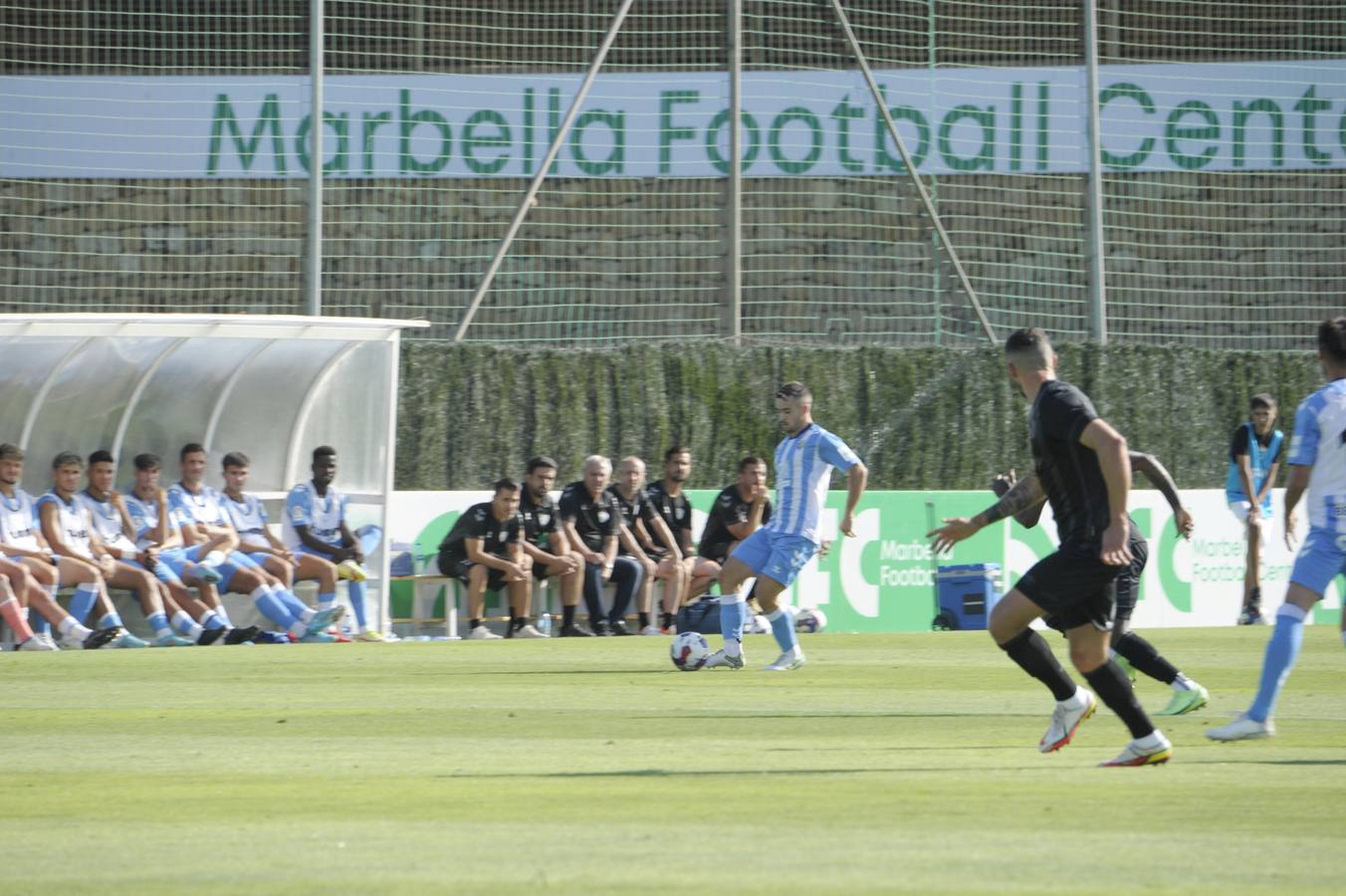 El Málaga ha jugado contra el Hull City. 