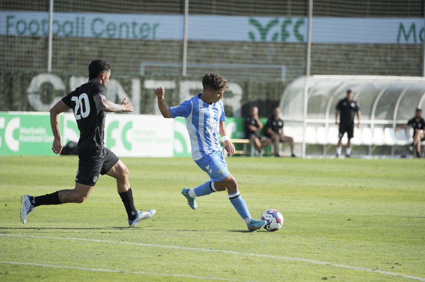 El Málaga ha jugado contra el Hull City. 