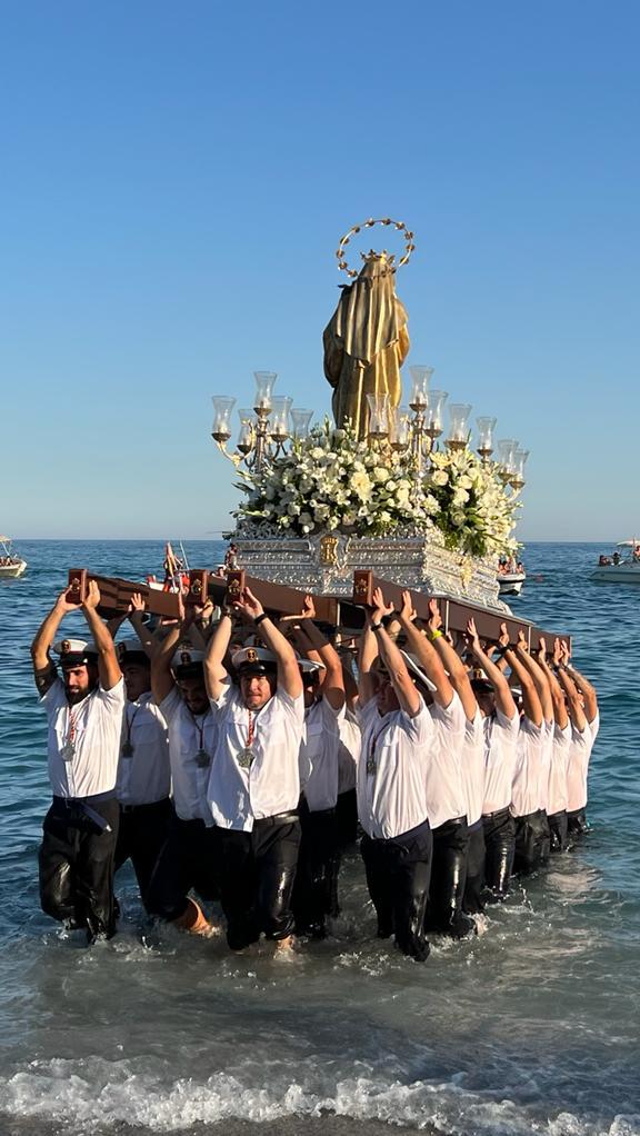 Virgen del Carmen en Nerja