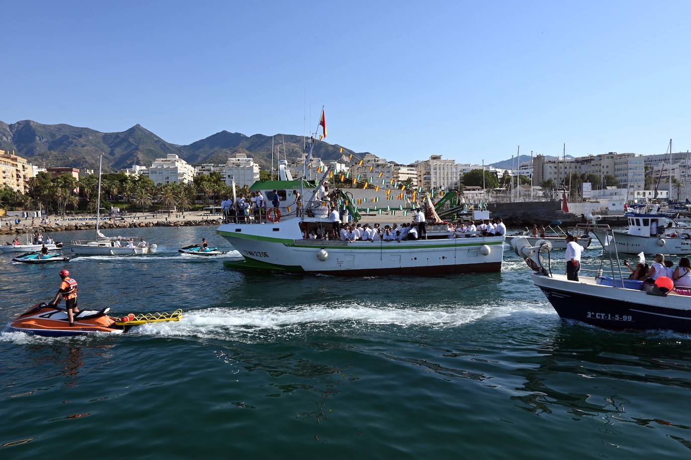 Virgen del Carmen en Marbella