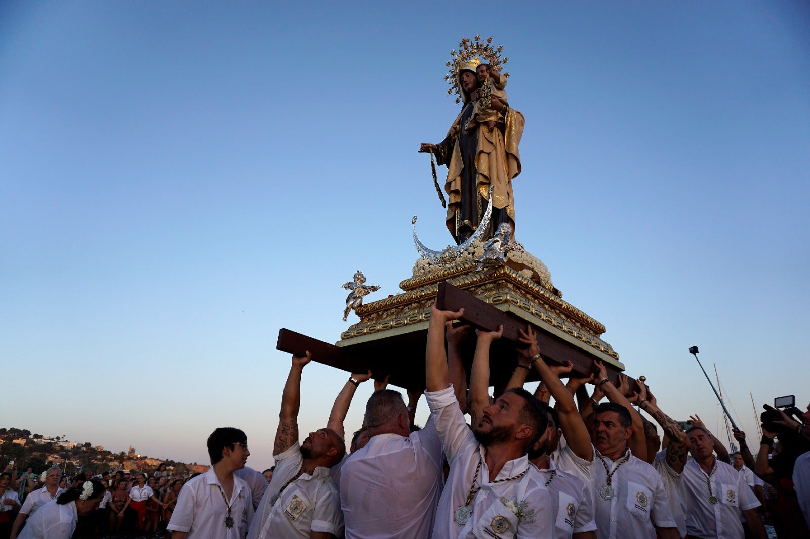 Virgen del Carmen de Pedregalejo. 
