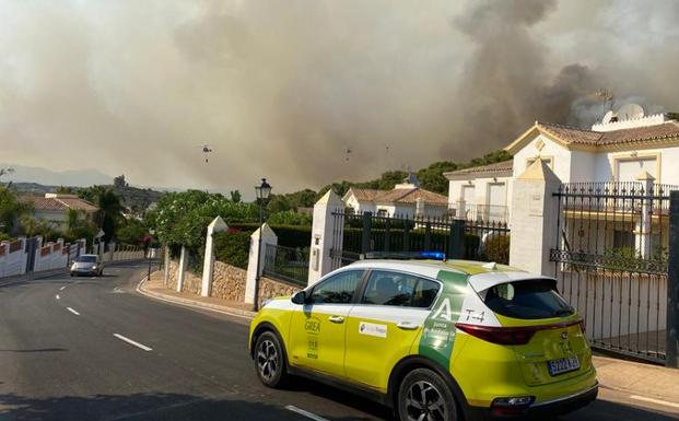 Autorizan el regreso de los vecinos de Buenavista, en Alhaurín el Grande, y reabren las carreteras cortadas