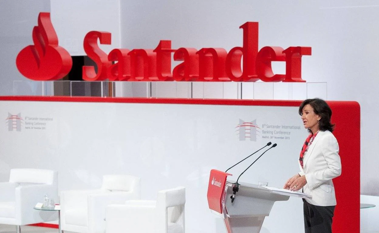 La presidenta del Banco Santander, Ana Patricia Botín, en una foto de archivo. 