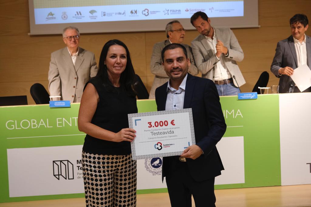 Entrega de los premios del XXVI Concurso Spin-off de la UMA. 