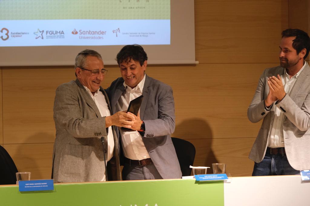 Entrega de los premios del XXVI Concurso Spin-off de la UMA. 