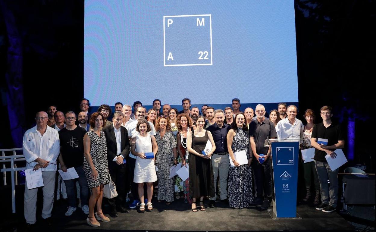 La sede del Colegio de Arquitectos ha acogido el acto de entrega de los premios. 