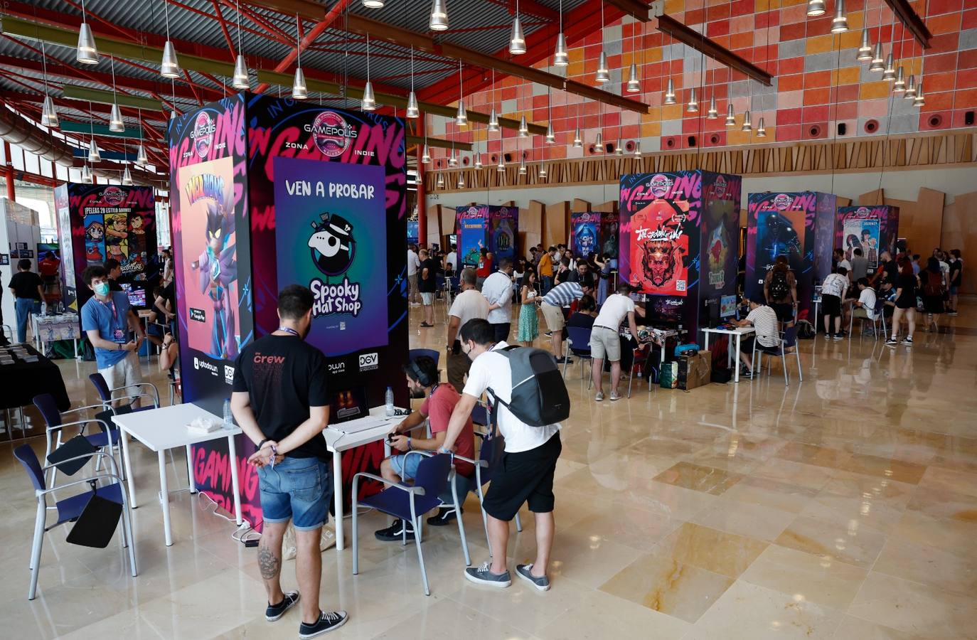 Gamepolis se celebrará hasta el domingo en Málaga. 