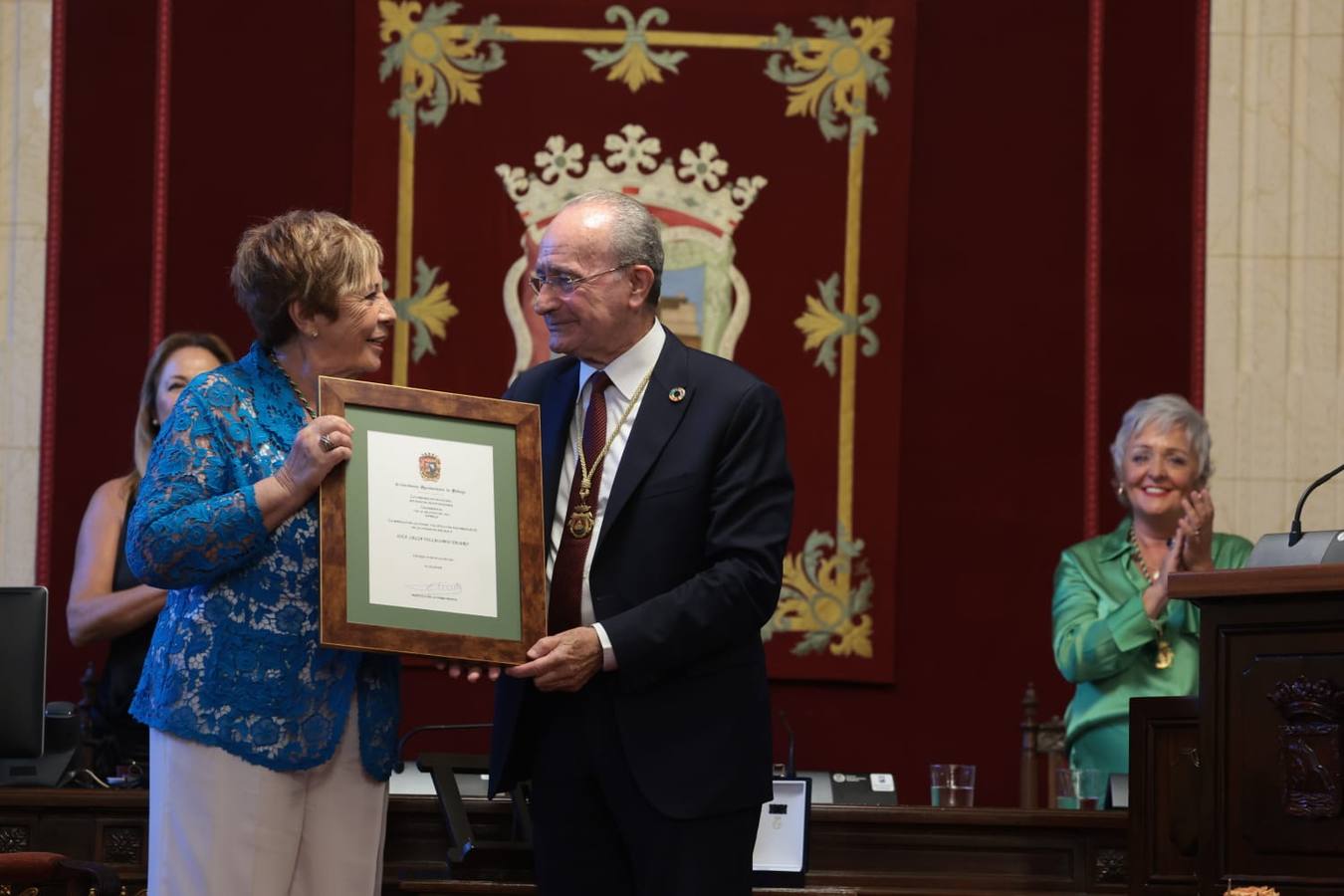 Celia Villalobos ha sido la primera alcaldesa de Málaga en 500 años. 