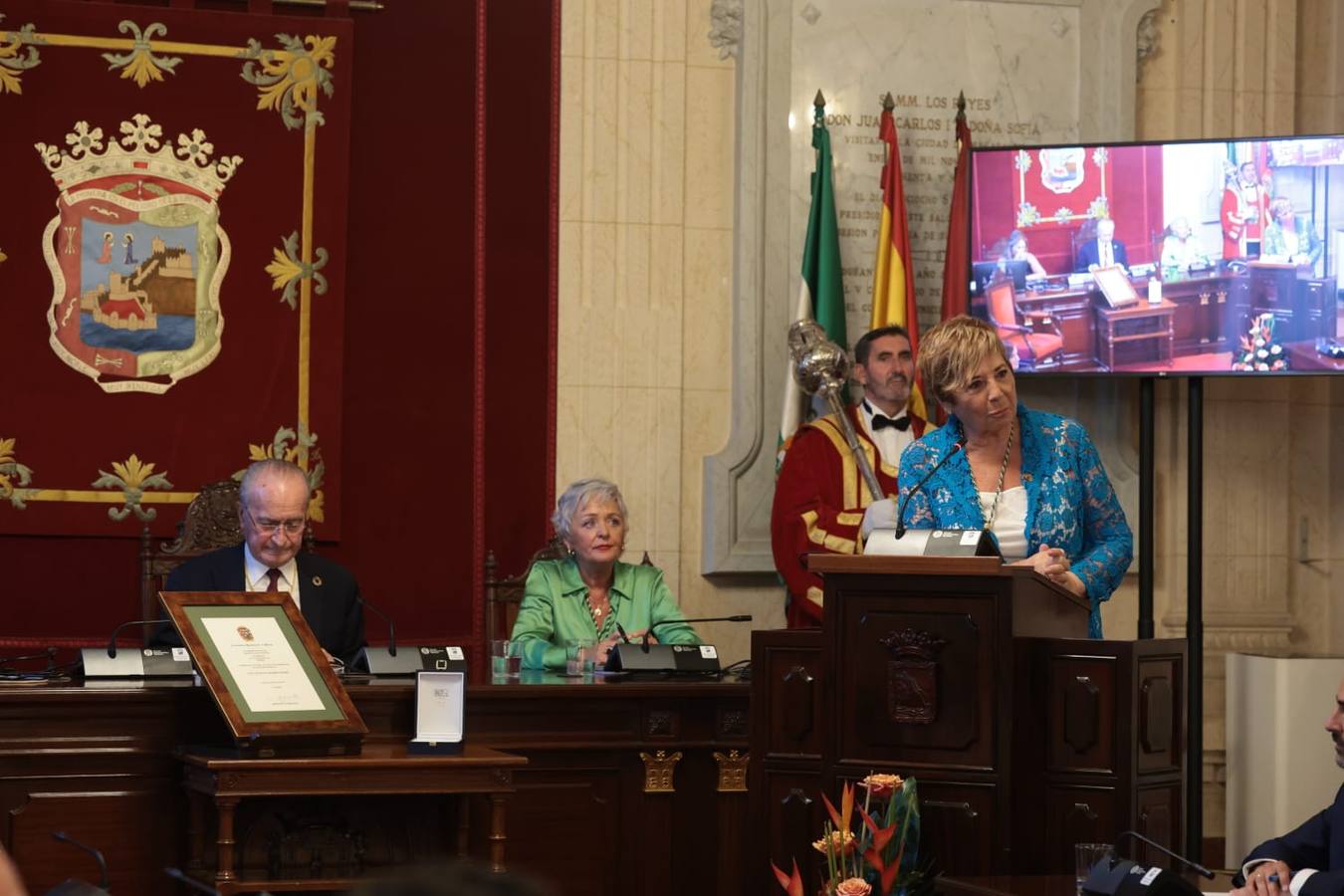 Celia Villalobos ha sido la primera alcaldesa de Málaga en 500 años. 