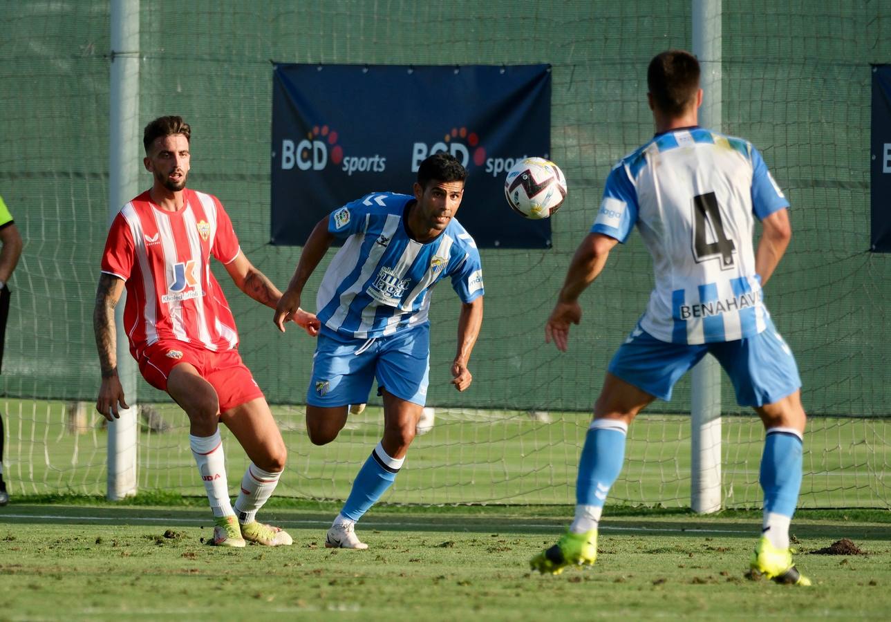 El nuevo Málaga luce su mejor cara en un gran amistoso ante el Almería