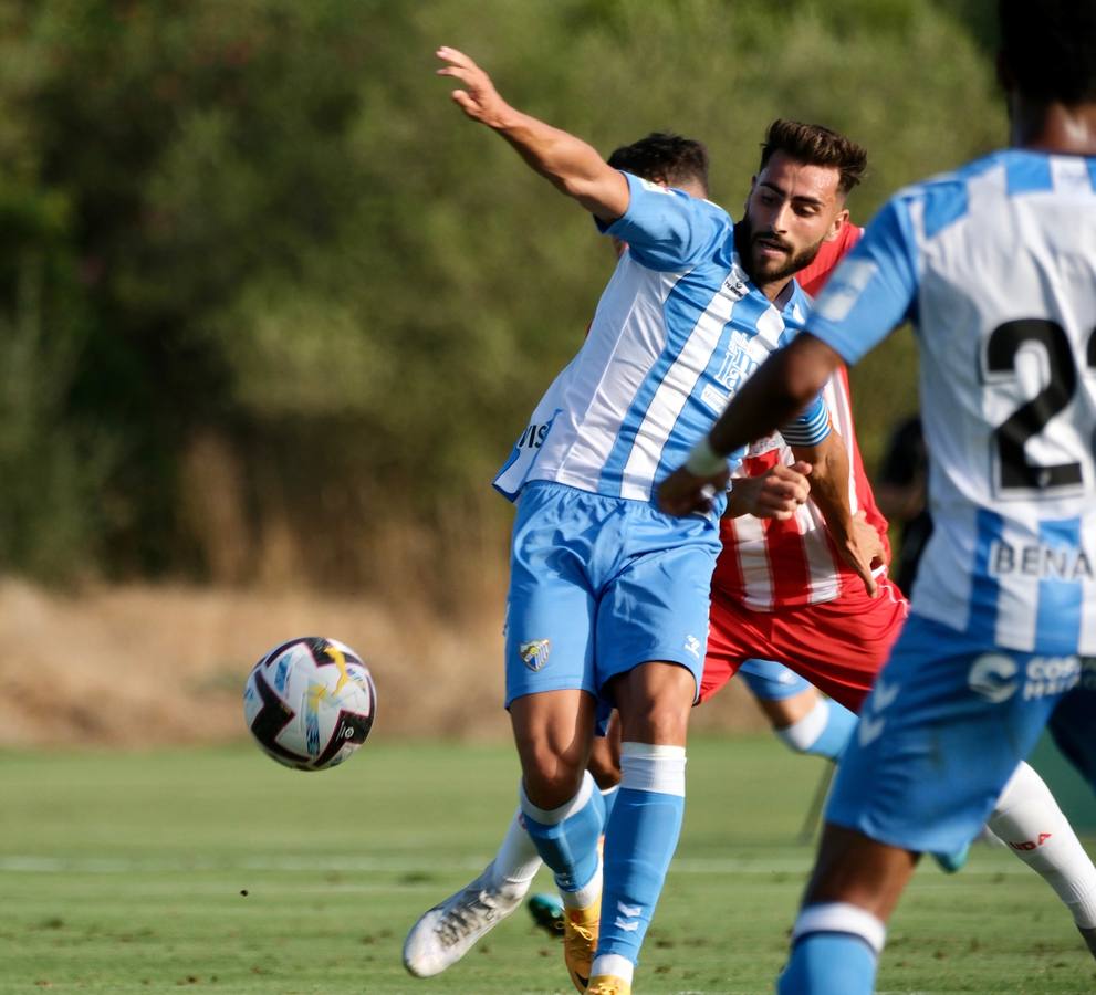 El nuevo Málaga luce su mejor cara en un gran amistoso ante el Almería