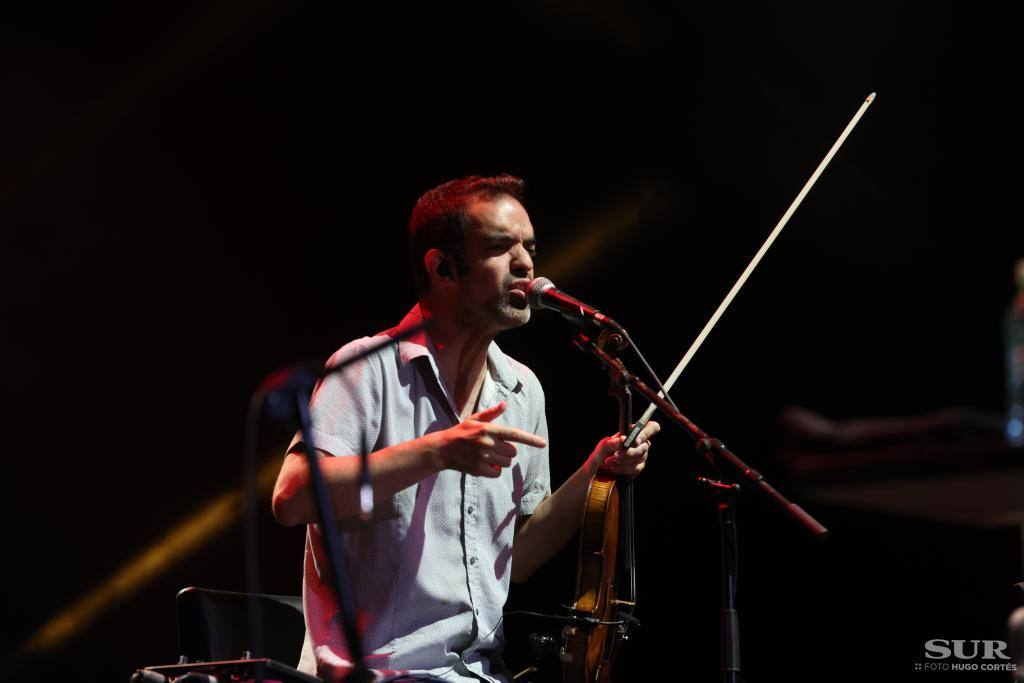 El cantante Miguel Ríos actúa en Málaga. 