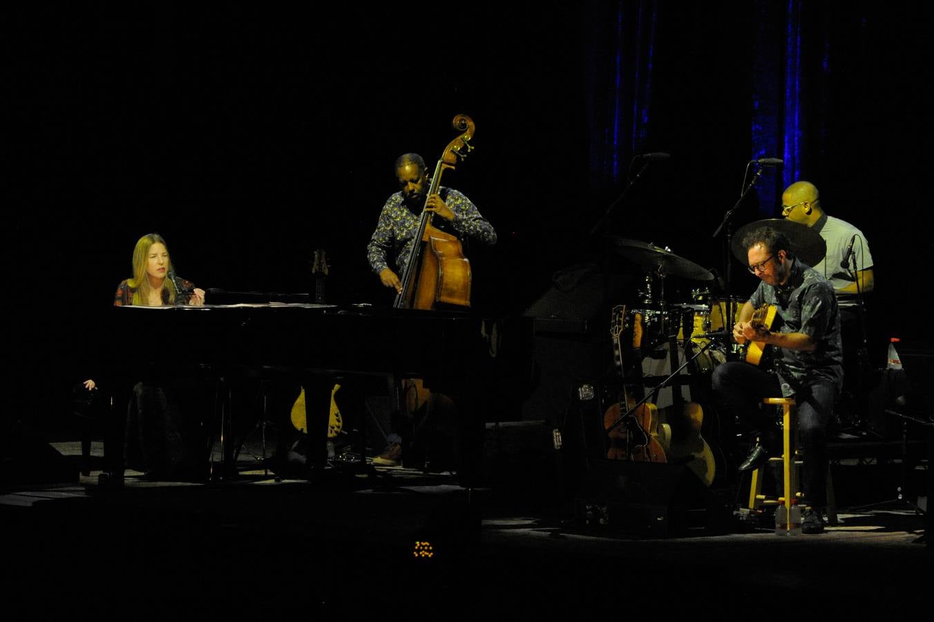 Diana Krall se desliza por la cantera de Nagüeles 