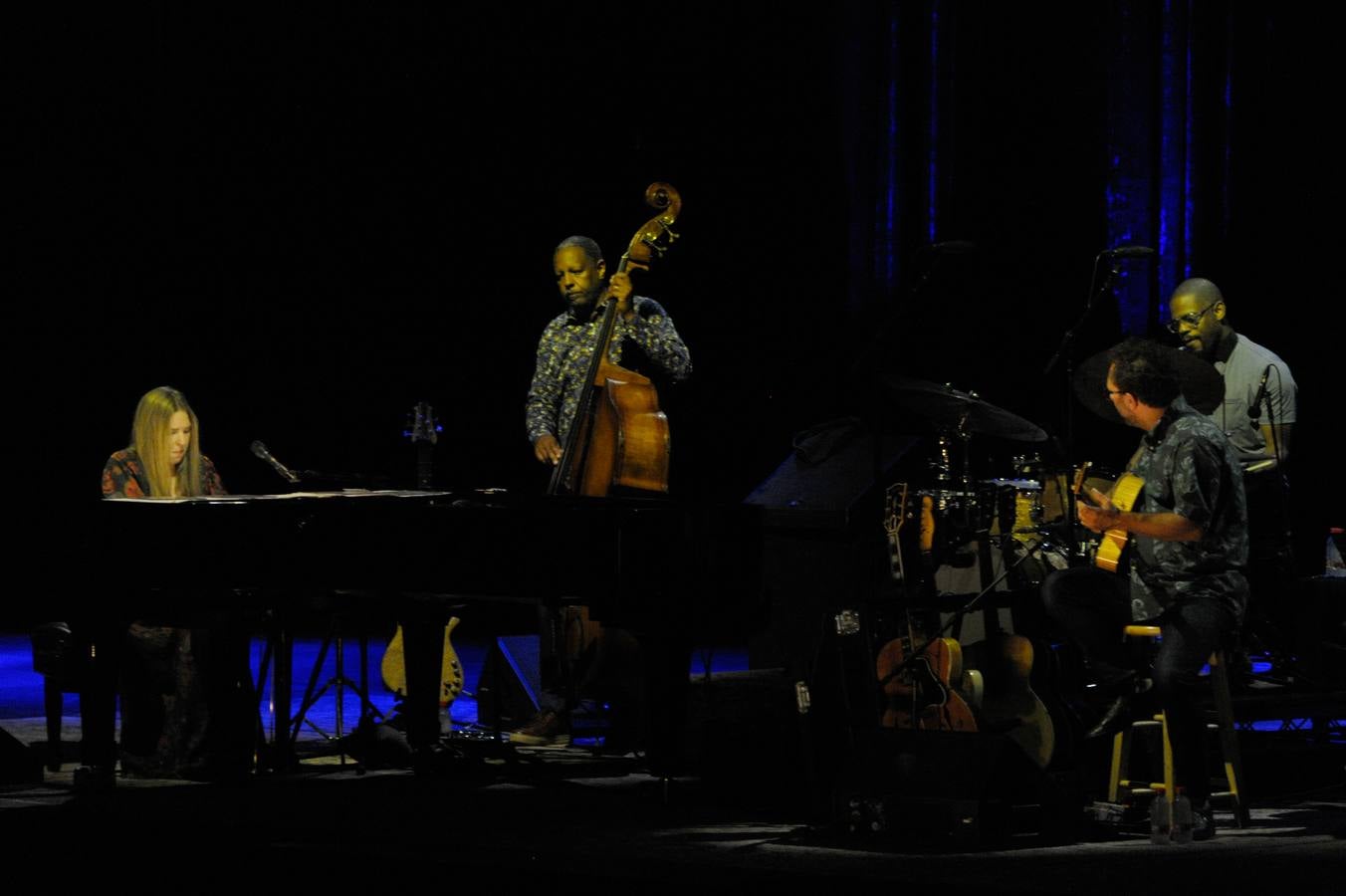 Diana Krall se desliza por la cantera de Nagüeles 