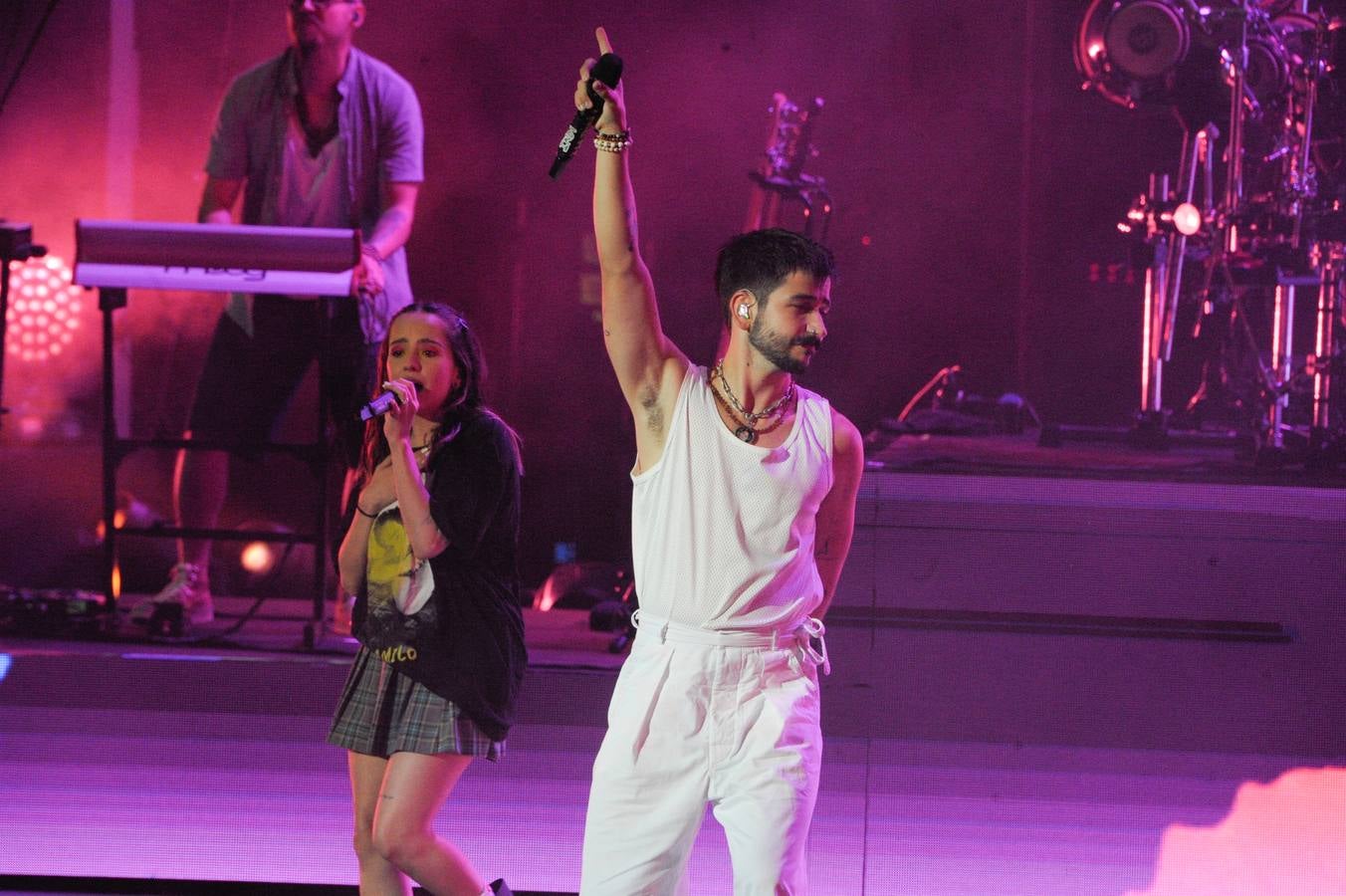 Concierto de Camilo en Starlite en Marbella. 