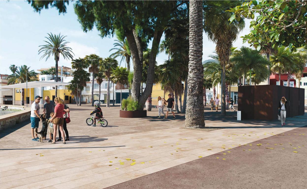 Urbanismo corrige los proyectos de los paseos marítimos del este de Málaga tras los reparos de Costas
