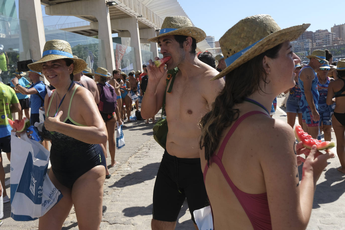 Más de medio millar de nadadores participaron en la prueba 