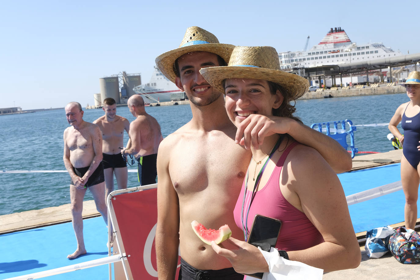 Más de medio millar de nadadores participaron en la prueba 