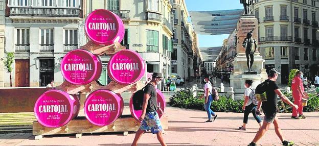 El Ayuntamiento no autoriza a Málaga VIrgen a poner sus tradicionales barriles en la Feria del Centro, como todos los años hasta ahora, «para no incitar al consumo de alcohol».