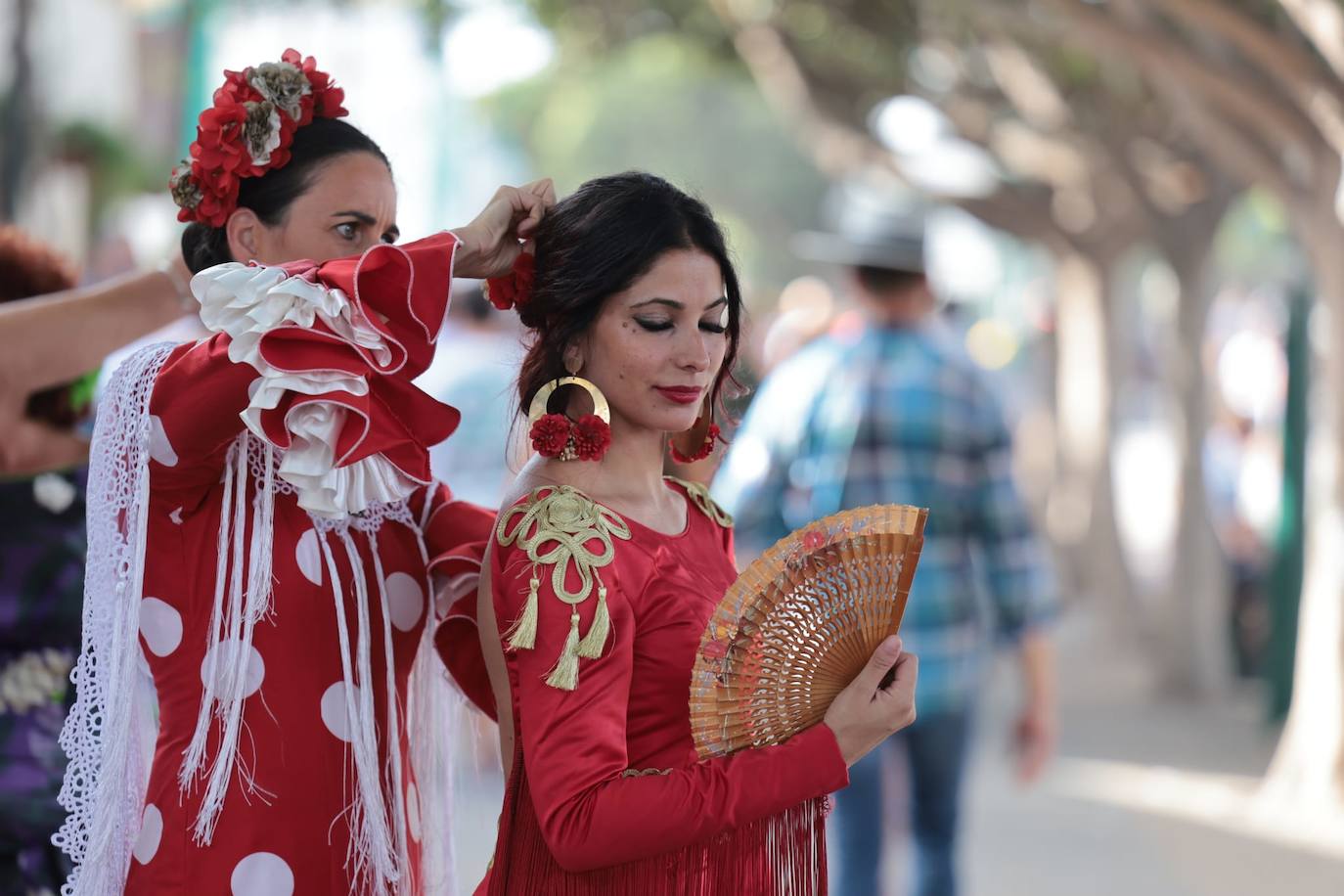 Mayores, familias y caballistas ambientaron el real de la Feria el domingo 