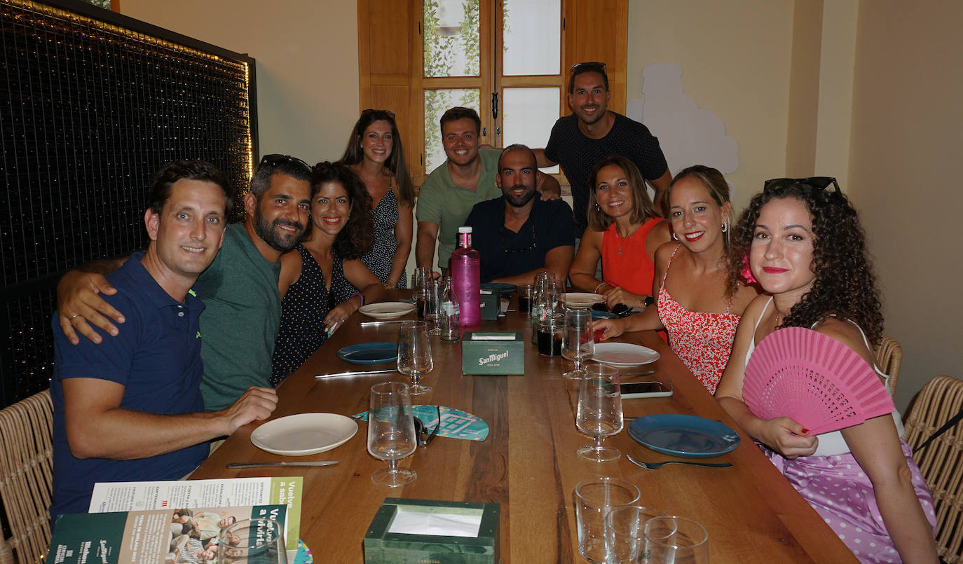 Adrián Moreno, Francisco Alcaide, Tamara Parras, Carmen Millán, Emilio J., Enrique Gutiérrez, Javier Sojo, Arantxa Navarro, Lucía Gómez y Cristina Bautista.