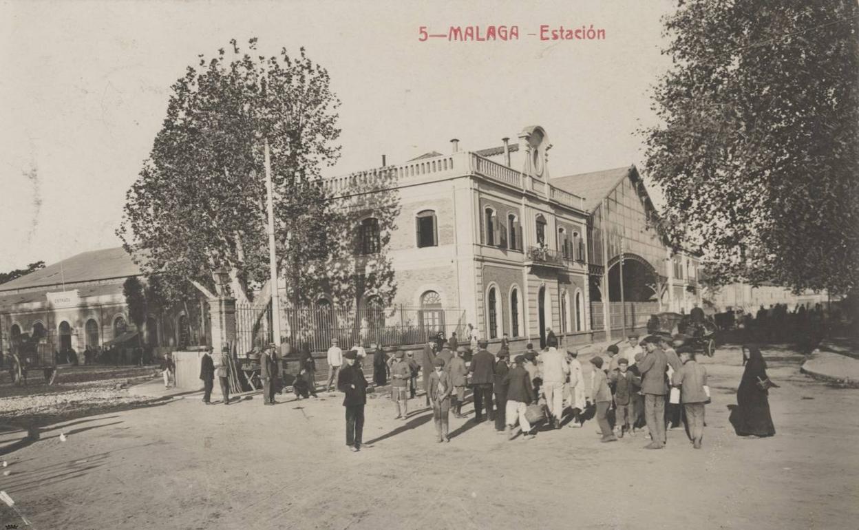 Estación de ferrocarriles. 