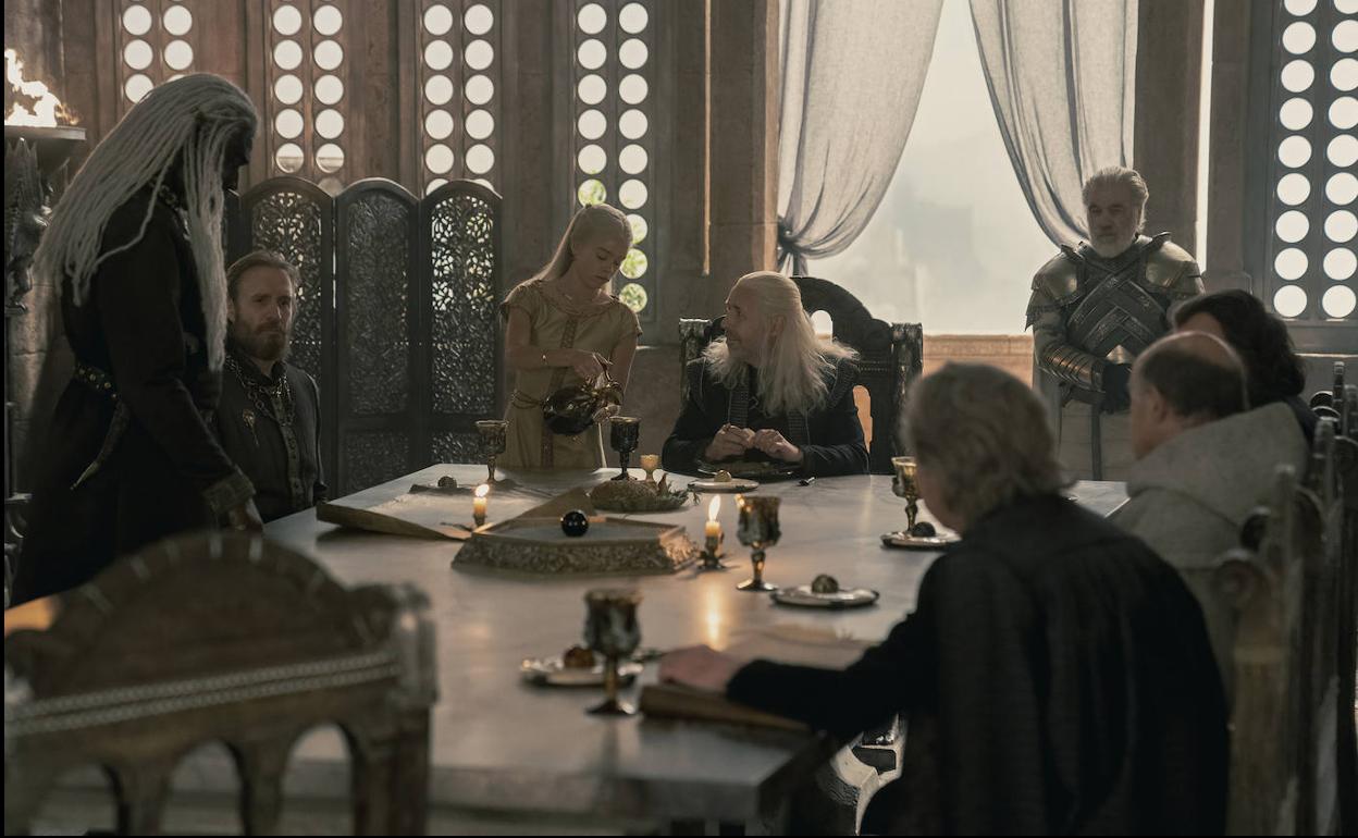 Un fotograma de la nueva serie de HBO, 'La Casa del Dragon'.