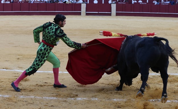 Morante en el cuarto de la tarde.