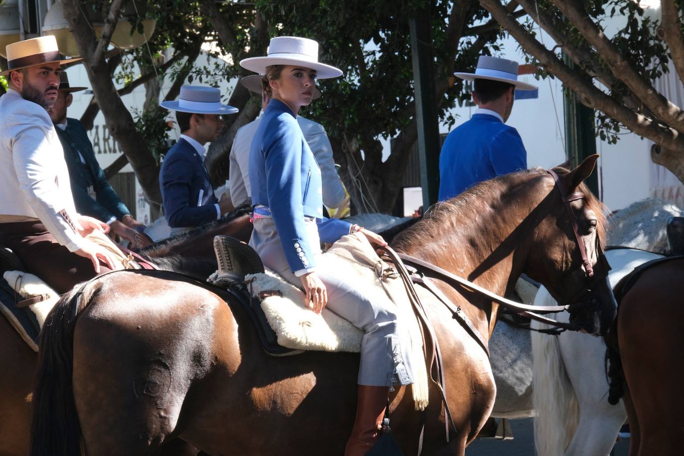 Los caballos volvieron a tener protagonismo en el real de la Feria este viernes 