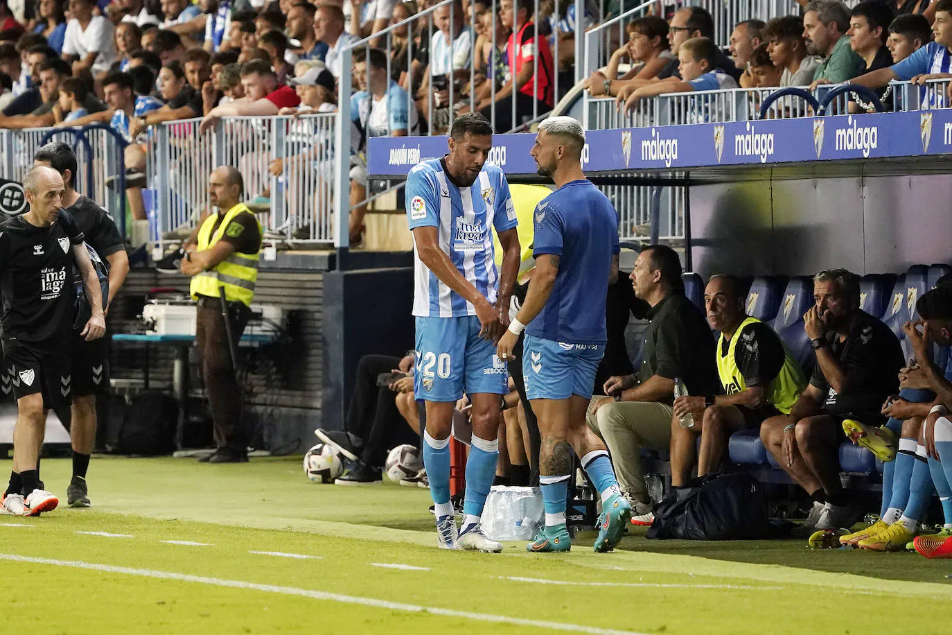 El conjunto visitante se adelantó en el minuto 43 de la primera parte 