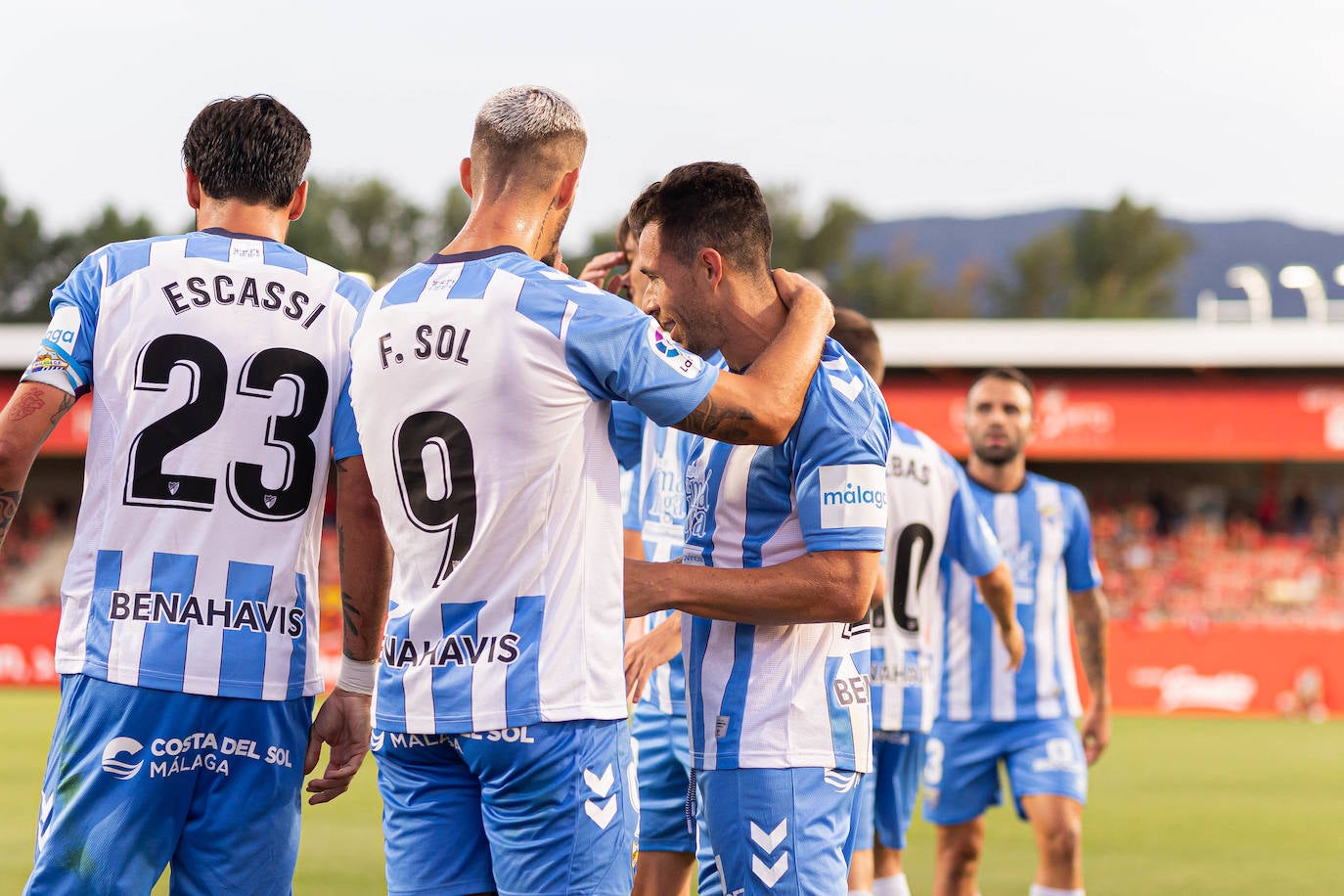 Fotos: El Mirandés-Málaga